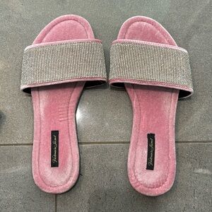 Victoria Secret Embellished Flip Flops Size 7 / 8